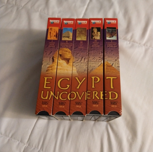 Egypt uncovered discovery channels set vhr tapes - Picture 5 of 5